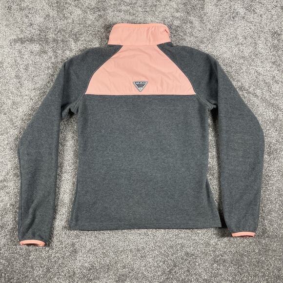 Columbia 1/4 Snap Pullover Womens Extra Small Fleece Performance Fishing PFG - Picture 11 of 16